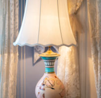 Porcelain Grecian Lamp